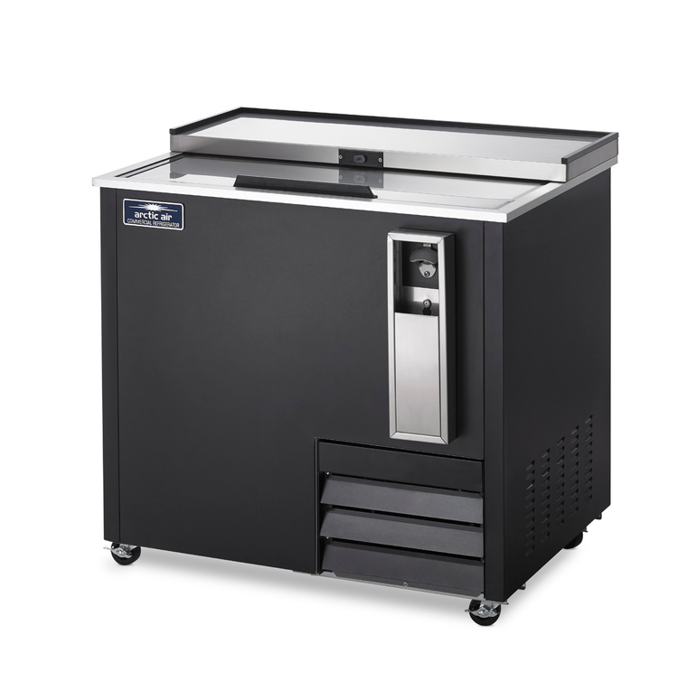 Product image #5 for Arctic Air 37-Inch Commercial Horizontal Bottle Cooler with Locking Sliding Lid, 9.3 Cu. Ft.