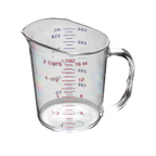 Thumbnail image #1 for Thunder Group PLMC016CL 2-Cup Polycarbonate Measuring Cup with US/Metric Graduations Case of 48