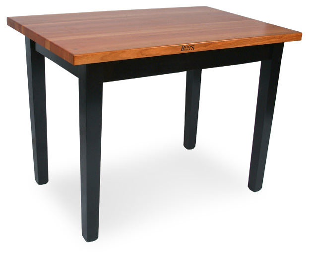 Product image #5 for John Boos Rouge et Noir Le Classique 48 x 30-Inch Island Work Table with American Cherry Edge-Grain Top
