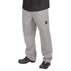 Thumbnail image #1 for Chef Revival P020HT-XL Baggy Houndstooth Chef Pants, X-Large, Poly/Cotton Blend, Elastic Waistband