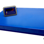 Thumbnail image #1 for Concasse BP400 Heavy-Duty Digital Floor Receiving Scale, 400 lb Capacity, 0.1 lb Readability, 23.6 x 35.4 in Pan