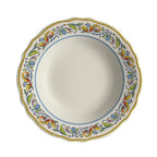 Thumbnail image #1 for Steelite International HL Ivory HL56463907 Round China Rim Soup Bowl, 12.75 oz, 9.125" with Scalloped Edge Case of 2 Dozen