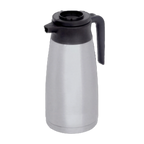 Thumbnail image #1 for FETCO D037 Tall 64 oz Vacuum-Insulated Beverage Server, Stainless Steel, Polypropylene Lid and Handle