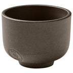 Thumbnail image #1 for Libbey Playground - Renew 701540291000761 3.4 oz Stoneware Coffee Cup, Taupe, Non-Stackable