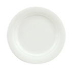 Thumbnail image #1 for Libbey Schonwald, Avanti Gusto 9190016 Round Porcelain Plate, 6-3/8" Diameter, Continental White