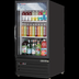 Thumbnail image #5 for Everest EMGR8B 1-Section Reach-In Glass Door Merchandiser Refrigerator, 8 Cu. Ft., Black