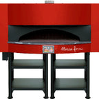 Thumbnail image #1 for Marra Forni MS99-69G Square Gas-Fired Bagel Oven with 99 x 69 Inch Brick Deck, Touchscreen Control and Stand