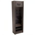 Thumbnail image #1 for Axis Designs Micro Market Fixtures IM-2496 Micro Market Merchandiser, 24"W x 18"D x 96"H, Slatwall Back Panel, LED Lighting