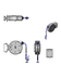 Thumbnail image #1 for T&S Brass Enclosed Epoxy-Coated Wall-Mount Retractable Hose Reel System with 3/8-Inch x 30-Foot Hose and Blue High-Flow Spray Valve
