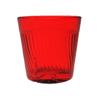 Thumbnail image #1 for Thunder Group Belize PLPCTB308RD Polycarbonate Tumbler, 8 oz, Swirl Design, Red Case of 4 Dozen