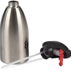 Thumbnail image #2 for JB Prince U163 Oil Sprayer, 16 oz, Stainless Steel, Black Plastic Trigger
