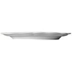Thumbnail image #2 for Steelite International Folio, Porcelain 62577FP817 Porcelain Oval Platter, 13 x 10.5 x 1 in, Adelina Double Line Slate 1 Dozen