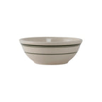 Thumbnail image #1 for Tuxton China Green Bay TGB-018 Ceramic Nappy Pasta Bowl, 15 oz, 5-7/8" Round, Wide Rim Case of 3 Dozen