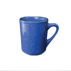 Thumbnail image #1 for International Tableware Campfire 87241-CF Ceramic Mug, 8-1/2 oz, Speckle Ocean Blue, With Handle Case of 3 Dozen