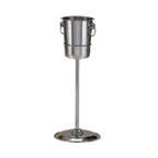 Thumbnail image #1 for Libbey Belle 520814 4 qt 18/8 Stainless Steel Non-Insulated Wine Bucket, Bucket Only