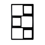 Thumbnail image #1 for G.E.T. Bugambilia T0B3-MOD Single Tile, 21-11/16" x 13-1/4", Cast Aluminum with Resin Coating, Six Square Openings