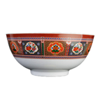 Thumbnail image #1 for Thunder Group Peacock 5206TP Round Melamine Rice Bowl, 25 oz, 5-7/8" Diameter Case of 6 Dozen