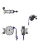 Thumbnail image #2 for T&S Brass Enclosed Epoxy-Coated Retractable Hose Reel Assembly with 30 Ft. 3/8 In. Hose and High-Flow Spray Valve
