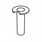 Thumbnail image #1 for G.E.T. Frilich 3131213 Replacement Stainless Steel Ice Tube for Elegance Milk Dispenser