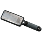 Thumbnail image #2 for JB Prince Microplane U765 Fine-Blade Stainless Steel Grater with Black Plastic Handle and Protective Cover, 11-Inch