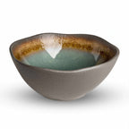 Thumbnail image #1 for Korin Inc BWL-A26245-GY Abstract Sage Green Bowl, 6.5-inch