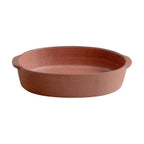 Thumbnail image #1 for Cardinal Terra Sienna by Maria Portugal Terracota FP756 Oval Stoneware Baker, 22 oz, 8.5 x 5.125 in