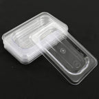 Thumbnail image #1 for Hakka Brothers Corp Clivia P19HC Gastronorm Pan Lid, 1/9 Size, Clear Polycarbonate, Wide Flange