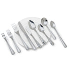 Thumbnail image #2 for 1880 Hospitality Update International™ PL-82 ™ Pearl Bouillon Spoon, 5-7/8", Heavy Weight, 18/0 Stainless Steel Case of 12 Dozen
