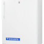 Thumbnail image #1 for Summit Commercial ACF33L Pharmacy All-Freezer, 2.65 cu. ft., Solid Reversible Hinged Door, White Exterior