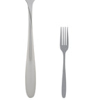 Thumbnail image #1 for Steelite International Varick, Moon 5709SX023 Salad/Dessert Fork, 7-1/8" Long, 18/0 Stainless Steel, Moon Finish Pack of 1 Dozen