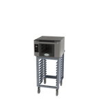 Thumbnail image #1 for Cadco Bakerlux™ BLS-3HLD-1 ™ Electric Half-Size Convection Oven with Digital Controls, Stainless Steel Construction, Open Base Stand