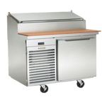 Thumbnail image #2 for Traulsen Spec-Line TS048HT Refrigerated Prep Table, 48"W, 1-Section, 1-Door, Self-Contained, Stainless Steel Top, Front & Sides