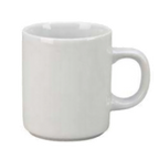 Thumbnail image #1 for Vertex China Argyle HM-P Porcelain Hotel Mug, 11 oz, Rolled Edge, Bright White Case of 3 Dozen
