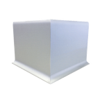 Thumbnail image #1 for New Age 9790C Aluminum Cove Baseboard Outside Corner, 5"W x 5"H