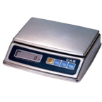 Thumbnail image #1 for Alfa International CAS APW-20 Portion Control Food Scale, 20 lb x 0.01 lb, Stainless Steel Rectangular Platform, LCD Display