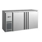 Thumbnail image #1 for Infrico USA IMD-ERV60IISD Back Bar Cooler, 2 Solid Swing Doors, Stainless Steel, 60.75 in W