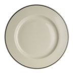 Thumbnail image #1 for Steelite International Homer, Black Line HL2051743 9-Inch Round Rolled-Edge White China Plate Case of 2 Dozen