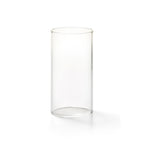 Thumbnail image #1 for Hollowick/Steelite 73C Clear Glass Cylinder Candle Globe, 4-5/8"H x 2-7/16" Diameter