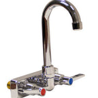 Thumbnail image #4 for Advance Tabco K-59 Commercial Lead-Free Backsplash-Mount Faucet, 4-Inch Centers, 3-1/2-Inch Gooseneck Spout