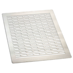 Thumbnail image #1 for TableCraft Products CW1010BRS Stainless Steel Cold Food Template, Single Well, 12-7/8" x 21-1/4"