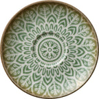 Thumbnail image #1 for Libbey Soulmate 803692241000401 Round Vitrified China Saucer, Jade, 5-3/4" Diameter x 7/8"H