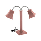 Thumbnail image #1 for Eastern Tabletop 9672CP Double Freestanding Lamp Warmer, 2 x 250W Bulbs, Stainless Steel with Copper Finish