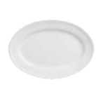 Thumbnail image #1 for Libbey Empire 1502-50313 Porcelain Oval Platter, 13-1/2" x 9-1/2", Bright White