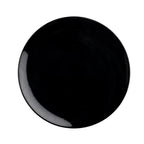 Thumbnail image #1 for TableCraft Products Sierra Collection™ 12086 Round Melamine Serving Platter, 13 x 13 x 1.25 in, Black Case of 6