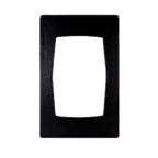 Thumbnail image #1 for G.E.T. Bugambilia T0A10G Single Tile with Rectangular Opening, 20-13/16" x 12-3/4", Cast Aluminum with Resin Coating, Gray