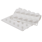 Thumbnail image #1 for JB Prince MA107 Flexible Silicone Micro Oval Mold, 35-Cavity, 1-Inch Ovals, 11-3/4" x 7"