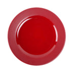 Thumbnail image #1 for G.E.T. DGP9R-RG 9" Round Red Glaze Melamine Plate Case of 6