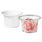Thumbnail image #1 for G.E.T. SC-222-CL Clear Plastic Sauce Cup, 2 oz Case of 4 Dozen