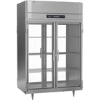 Thumbnail image #1 for Victory Refrigeration UltraSpec™ RSA-2D-S1-PT-G-HC Two-Section Pass-Through Reach-In Refrigerator, Glass Doors, Self-Contained, 48.33 cu. ft.