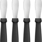 Thumbnail image #1 for New Star Foodservice Inc. 38286 Butter Spreader, 4-1/4 in Stainless Steel Blade, 8-3/4 in Overall Length, Plastic Handle Case of 30